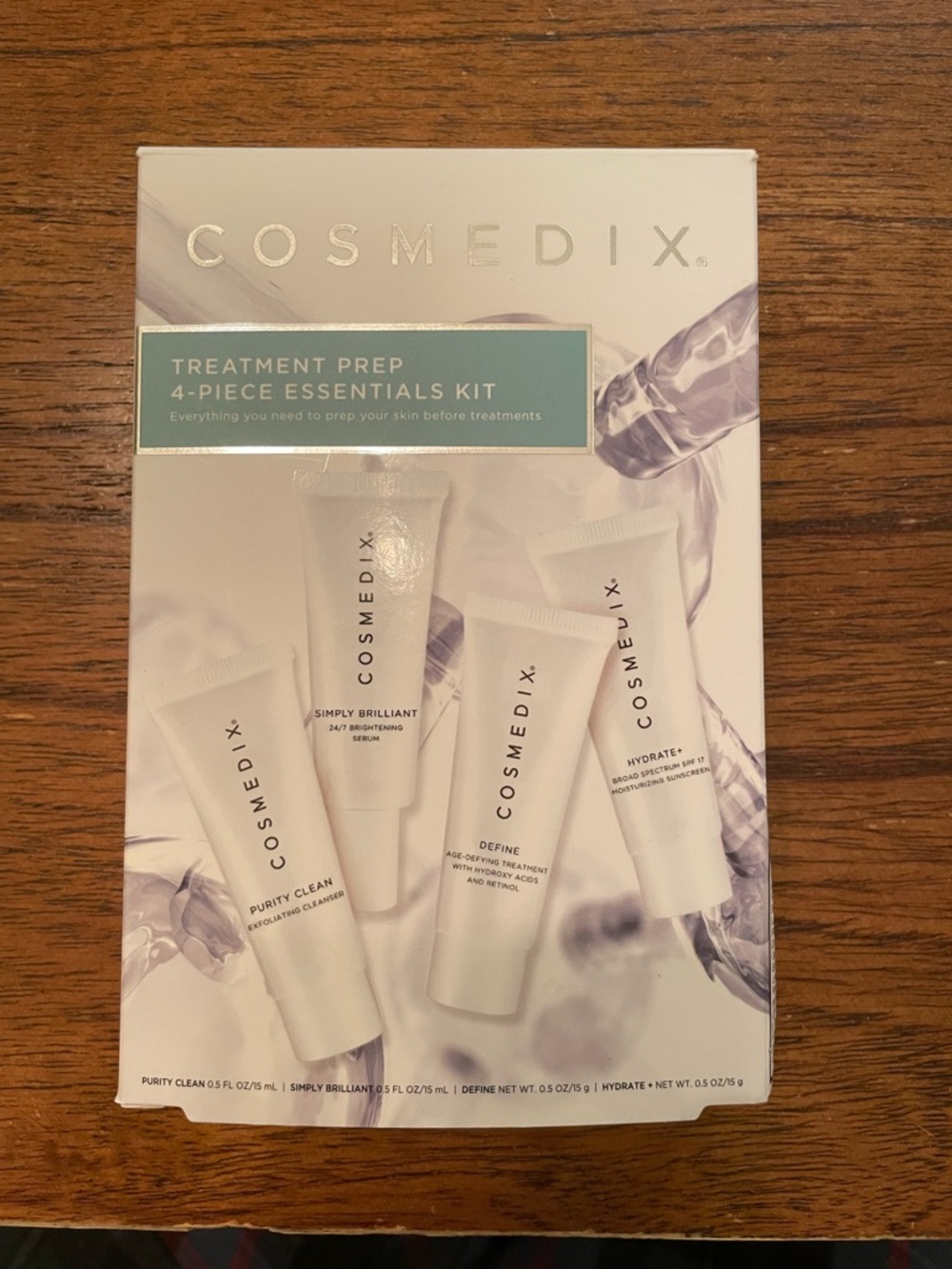 COSMEDIX Treatment Prep 4-Piece Essentials Kit